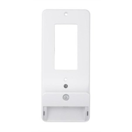 GLOBE ELECTRIC Globe Electric 234104 LED Night Light Wall Plate with Decor Outlets; White 234104